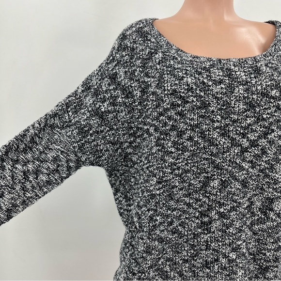 NWT Express Braided Side High-Low Cotton Knit Sweater - Picture 9 of 14